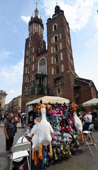 Gęś Pipa kontra Smok Krakusek. Nierówna walka na straganach - zdjęcie 16