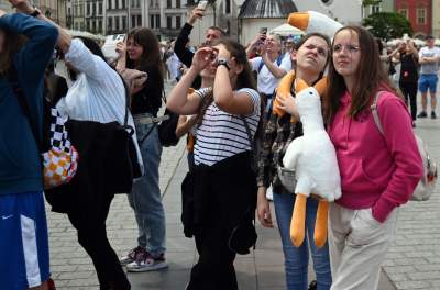 Gęś Pipa kontra Smok Krakusek. Nierówna walka na straganach - zdjęcie 14