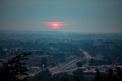 Tak zaczął się na kopcu Kraka najdłuższy dzień w roku, piękny wschód Słońca - zdjęcie 10