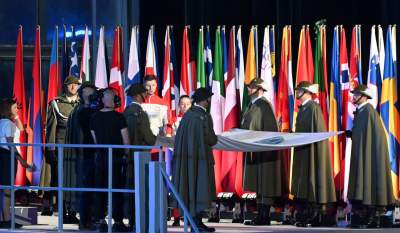 Huczna ceremonia otwarcia Igrzysk Europejskich, od Kopernika do Jana Pawła II - zdjęcie 52