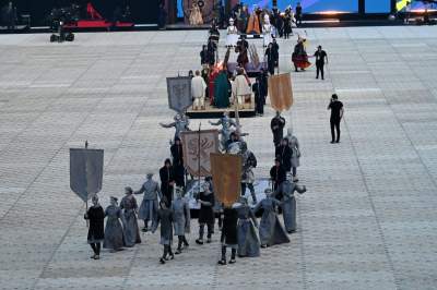 Huczna ceremonia otwarcia Igrzysk Europejskich, od Kopernika do Jana Pawła II - zdjęcie 8