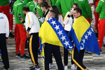 Huczna ceremonia otwarcia Igrzysk Europejskich, od Kopernika do Jana Pawła II - zdjęcie 41