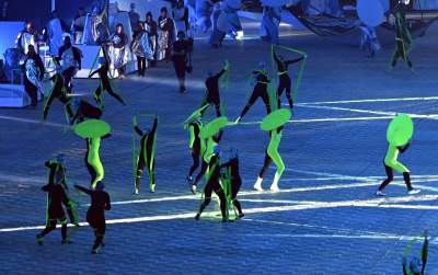 Huczna ceremonia otwarcia Igrzysk Europejskich, od Kopernika do Jana Pawła II - zdjęcie 21