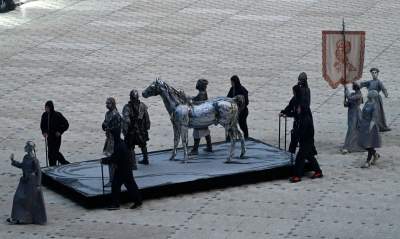 Huczna ceremonia otwarcia Igrzysk Europejskich, od Kopernika do Jana Pawła II - zdjęcie 9