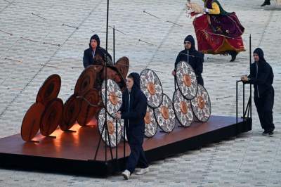 Huczna ceremonia otwarcia Igrzysk Europejskich, od Kopernika do Jana Pawła II - zdjęcie 12