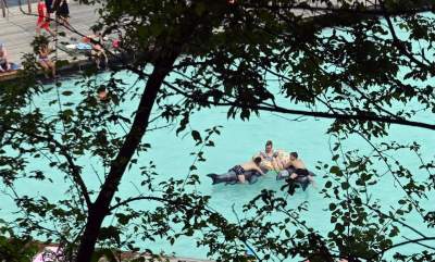 Politycy na oficjalnym otwarciu Zakrzówka, do wody nie wskoczyli - zdjęcie 31