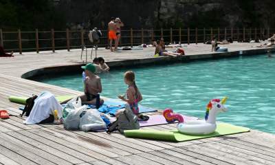 Politycy na oficjalnym otwarciu Zakrzówka, do wody nie wskoczyli - zdjęcie 21