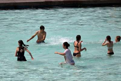 Politycy na oficjalnym otwarciu Zakrzówka, do wody nie wskoczyli - zdjęcie 12