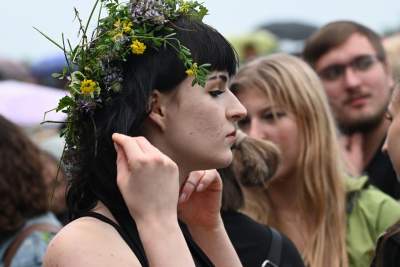 Wianki zatopione w deszczu, ale humory i tak dopisywały - zdjęcie 8