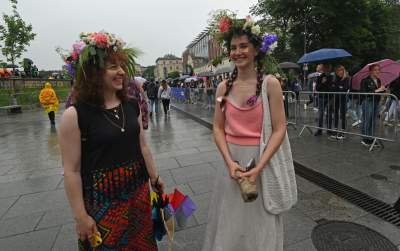 Wianki zatopione w deszczu, ale humory i tak dopisywały - zdjęcie 32