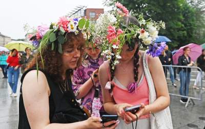 Wianki zatopione w deszczu, ale humory i tak dopisywały - zdjęcie 36