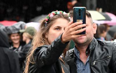 Wianki zatopione w deszczu, ale humory i tak dopisywały - zdjęcie 11
