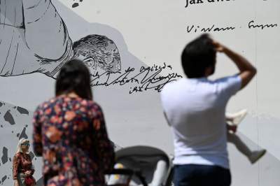 Krakowianie pokochali nowy park im. Wisławy Szymborskiej, zachwycające miejsce - zdjęcie 27