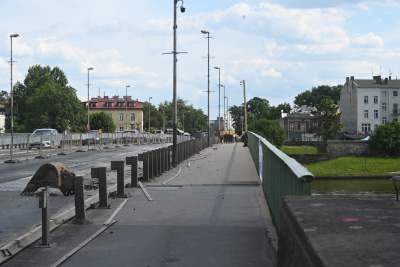 Remont mostu Dębnickiego, spore kłopoty dla kierowców - zdjęcie 12