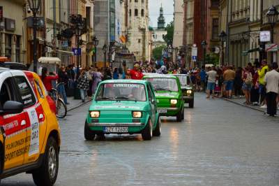 Wielka Wyprawa Maluchów dotarła do Krakowa - zdjęcie 1