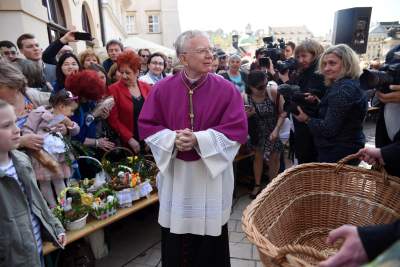Wyjątkowa święconka na krakowskim Rynku - zdjęcie 19