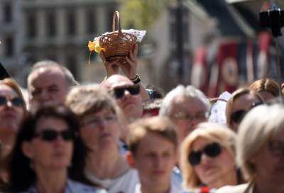 Wyjątkowa święconka na krakowskim Rynku - zdjęcie 9