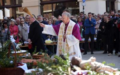 Wyjątkowa święconka na krakowskim Rynku - zdjęcie 6