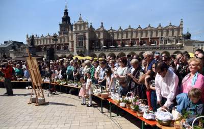 Wyjątkowa święconka na krakowskim Rynku - zdjęcie 5