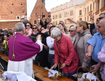 Wyjątkowa święconka na krakowskim Rynku - zdjęcie 18