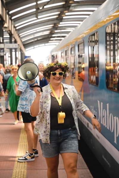 Najsympatyczniejszy pociąg tegorocznych wakacji. "Daj się ugościć" - zdjęcie 24