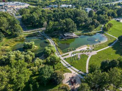Przyjemnie tu uciec przed upałem, zielone "krakowskie Malediwy" - zdjęcie 5