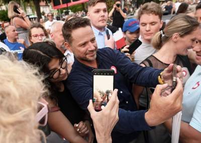 Wiec Trzaskowskiego w Skawinie, mocne wsparcie dla krakowskich kandydatów - zdjęcie 40