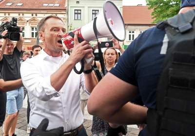 Wiec Trzaskowskiego w Skawinie, mocne wsparcie dla krakowskich kandydatów - zdjęcie 31