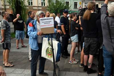 Wiec Trzaskowskiego w Skawinie, mocne wsparcie dla krakowskich kandydatów - zdjęcie 15