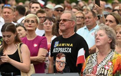 Wiec Trzaskowskiego w Skawinie, mocne wsparcie dla krakowskich kandydatów - zdjęcie 12