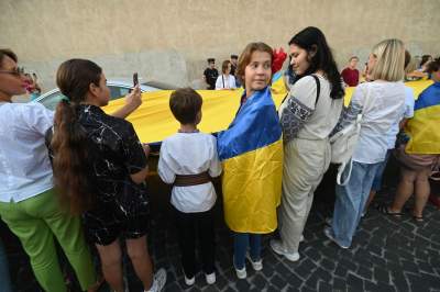 Marsz Wolnej Ukrainy przeszedł przez Kraków, solidarni z walczącym narodem - zdjęcie 8