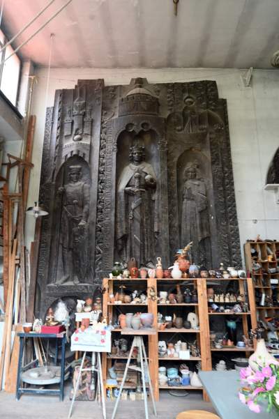 Idealne połączenie natury i sztuki, galeria rzeźb Mariana Koniecznego otwarta - zdjęcie 17