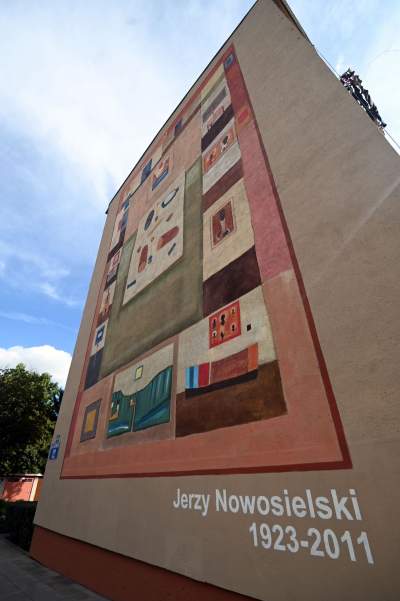 Nowe krakowskie murale: Nowosielskiego i Andrzeja "Püdla" Bieniasza - zdjęcie 4