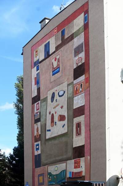 Nowe krakowskie murale: Nowosielskiego i Andrzeja "Püdla" Bieniasza - zdjęcie 7