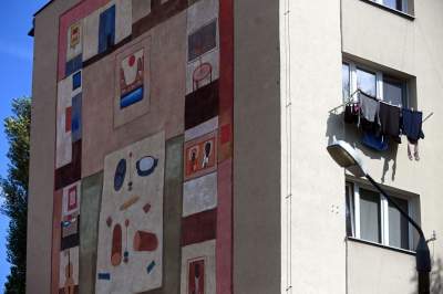 Nowe krakowskie murale: Nowosielskiego i Andrzeja "Püdla" Bieniasza - zdjęcie 8