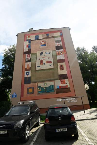 Nowe krakowskie murale: Nowosielskiego i Andrzeja "Püdla" Bieniasza - zdjęcie 3