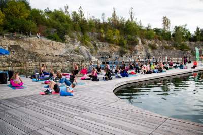 Pożegnali lato na Zakrzówku, ale teren parku przyciąga o każdej porze roku - zdjęcie 15