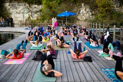 Pożegnali lato na Zakrzówku, ale teren parku przyciąga o każdej porze roku - zdjęcie 6