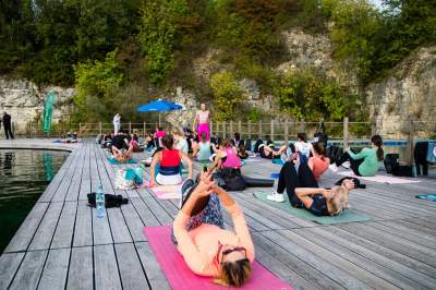 Pożegnali lato na Zakrzówku, ale teren parku przyciąga o każdej porze roku - zdjęcie 8