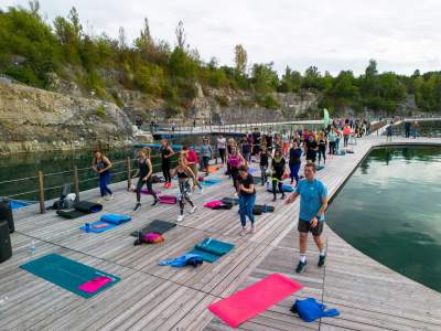 Pożegnali lato na Zakrzówku, ale teren parku przyciąga o każdej porze roku - zdjęcie 24