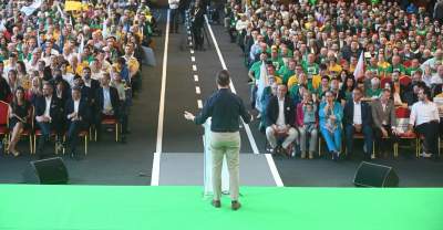Hołownia i Kosiniak-Kamysz na konwencji w Krakowie: "obalimy zły rząd PiS" - zdjęcie 26