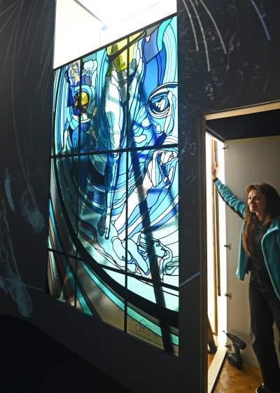 „Apollo. System Kopernika”: witraż projektu Wyspiańskiego wysłany do Rzymu - zdjęcie 9