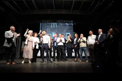 Przegonimy mrok, krakowski finał kampanii wyborczej Koalicji Obywatelskiej - zdjęcie 13