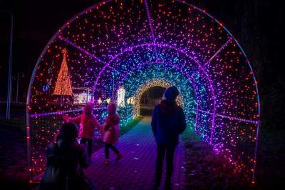 To miejsce uwielbiają nie tylko dzieci, ogród świateł znów zachwyca - zdjęcie 34