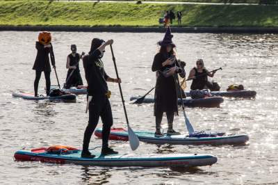 Halloween na Wiśle, przepłynęła fala "strachu potwora wszelakiego" - zdjęcie 9