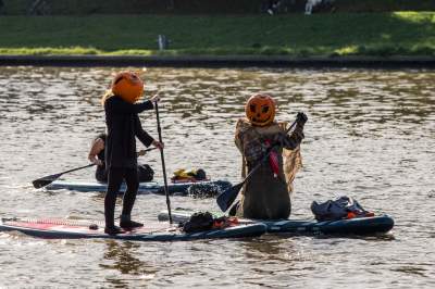 Halloween na Wiśle, przepłynęła fala "strachu potwora wszelakiego" - zdjęcie 15