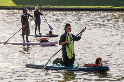 Halloween na Wiśle, przepłynęła fala "strachu potwora wszelakiego" - zdjęcie 4