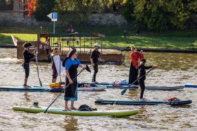 Halloween na Wiśle, przepłynęła fala "strachu potwora wszelakiego" - zdjęcie 10