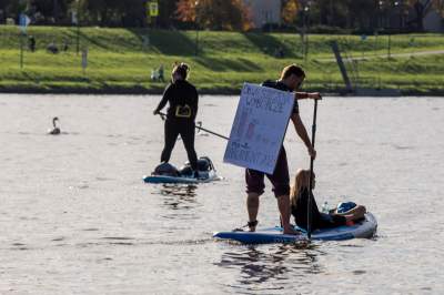 Halloween na Wiśle, przepłynęła fala "strachu potwora wszelakiego" - zdjęcie 24