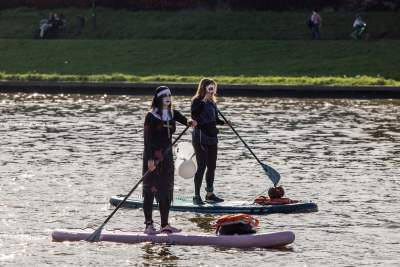 Halloween na Wiśle, przepłynęła fala "strachu potwora wszelakiego" - zdjęcie 5